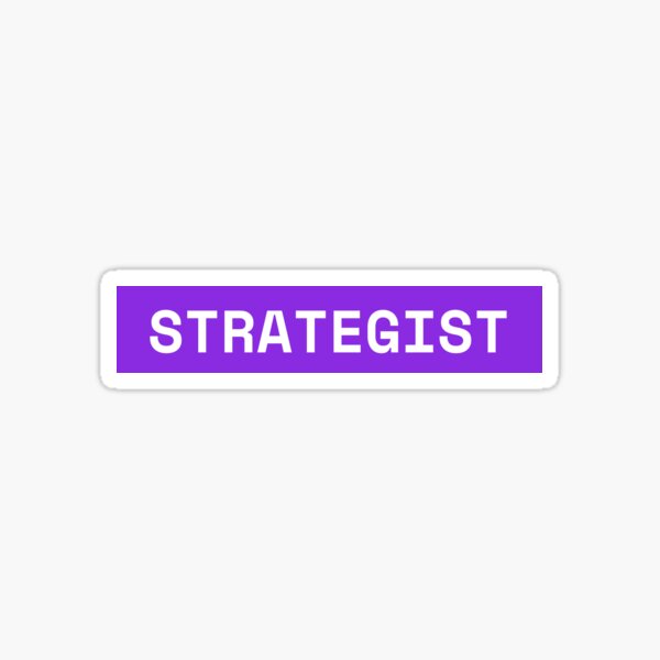 Item preview, STRATEGIST: designer sticker pack designed and sold by the Boletus.