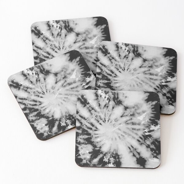 Item preview, Black and White Classic Tie Dye Swirl designed and sold by ILoveTieDye.