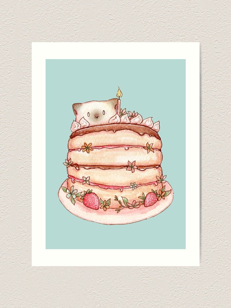絵画。壁掛け原画【Cute cat cake】0 2 Amazon.co.jp: 絵画壁掛け原画Cute cat cake0 2 : ホーム