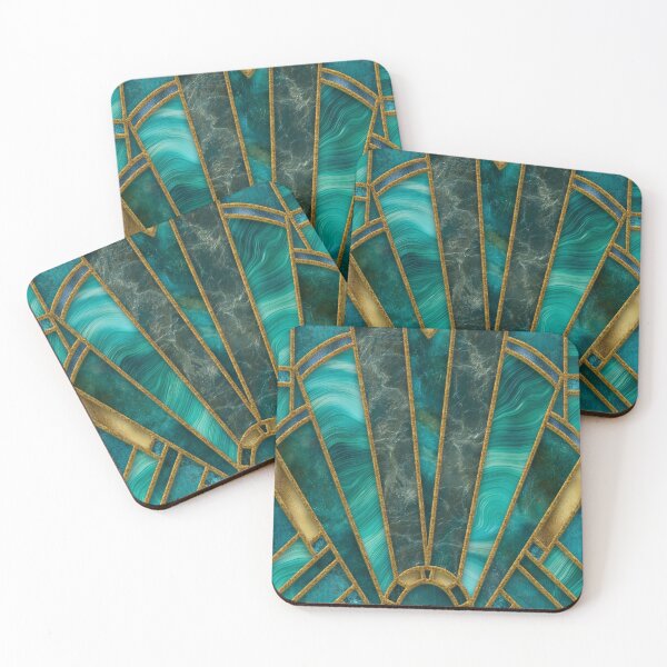 Art Deco Coasters for Sale Redbubble