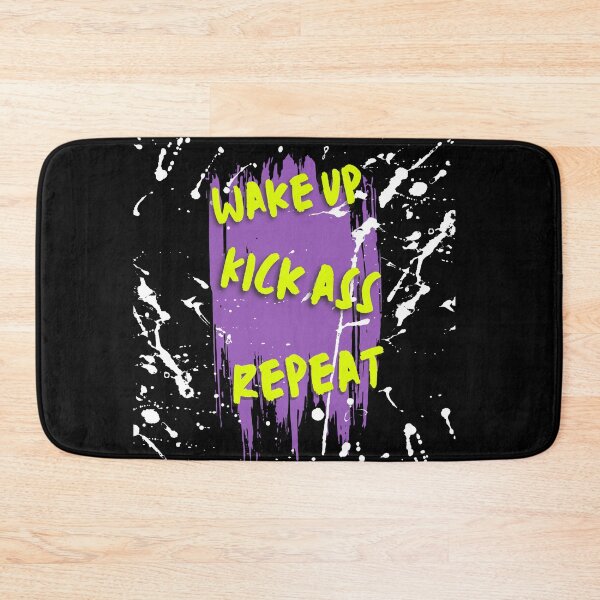 Item preview, Wake up, Kick ass, repeat designed and sold by Gotafeeling.