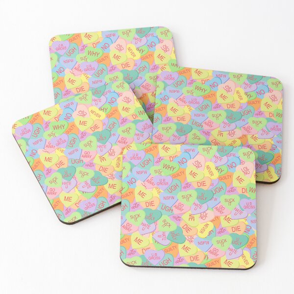 Item preview, Candy Hearts Pattern - SFW designed and sold by ajoymoon.