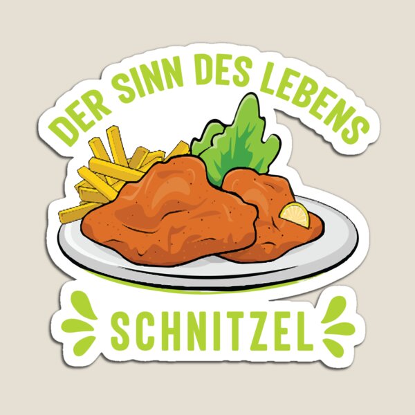 Item preview, The meaning of life - schnitzel designed and sold by Pixelstory.