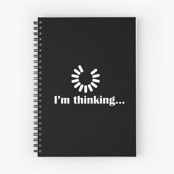 Item preview, I am thinking t-shirt,thinking tees,downloading t-shirt,humor tops,loading icon t-shirt,funny t-shirt,cool shirt,kids/unisex tshirt,T 14 designed and sold by FirSen.