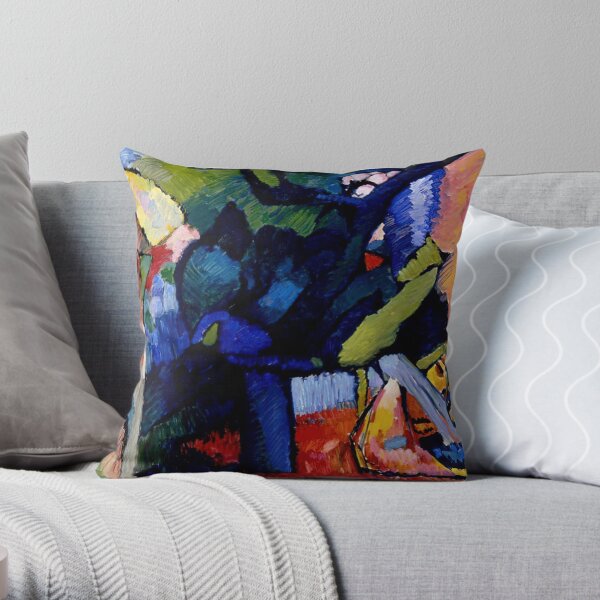 Improvisation 4 Throw Pillow