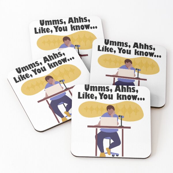 Item preview, Umms, Ahhs, Like, You Know... designed and sold by DesignByJK.