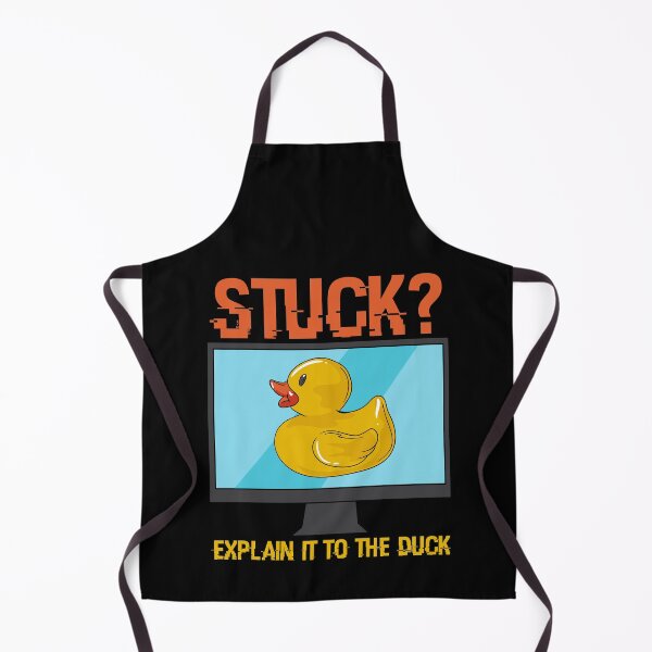 Item preview, PROGRAMMING: Explain It To The Duck designed and sold by woormle.