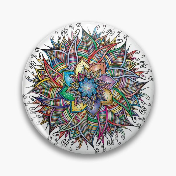 Item preview, Nirvana Mandala Geometry Sacred Fractal Art Yoga Mantra designed and sold by Urbane  Designs.