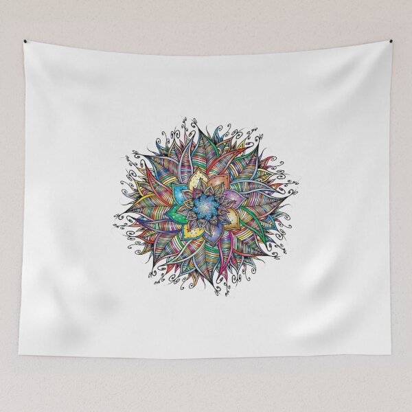 Item preview, Nirvana Mandala Geometry Sacred Fractal Art Yoga Mantra designed and sold by Urbane  Designs.