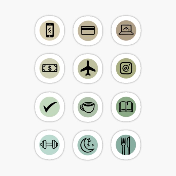 Work Aesthetic Planner Stickers Sticker