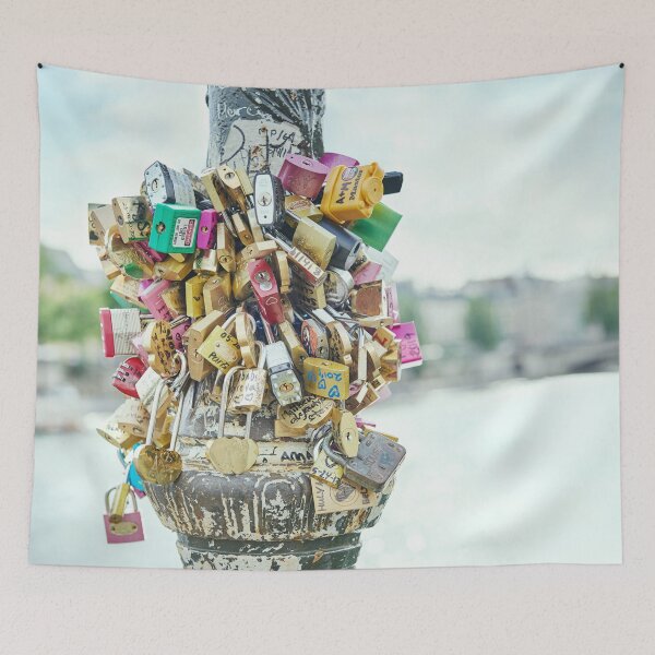 Item preview, Love locks on Pont des Arts designed and sold by Skayart.