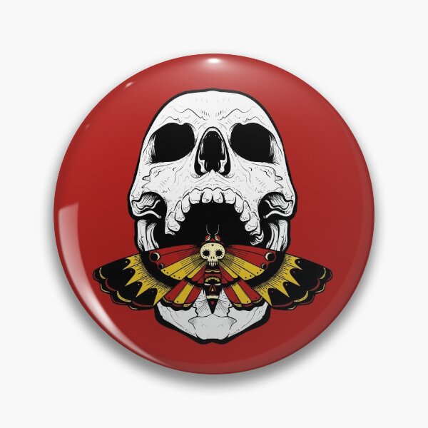 Item preview, Hannibal Death's Head Moth with Skull  designed and sold by orionlodubyal.