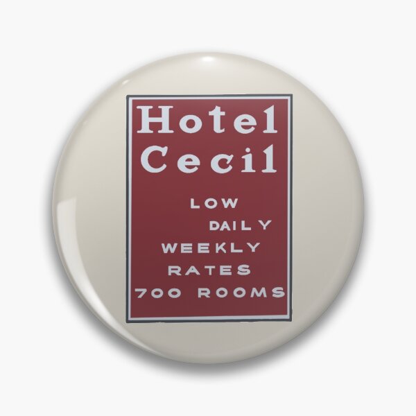 Item preview, Cecil Hotel Sign designed and sold by PlumAdorable.