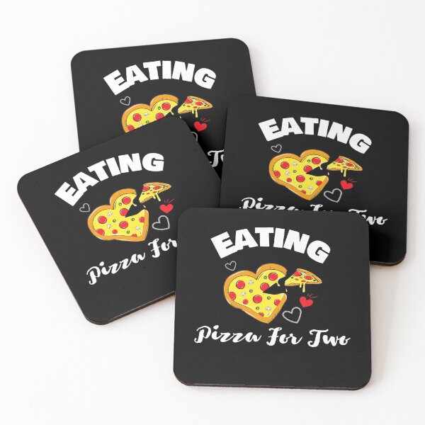 Item preview, Eating Pizza For Two, Funny Gift For Pizza Lovers, Great For Him or Her. designed and sold by PrettyAmazing.