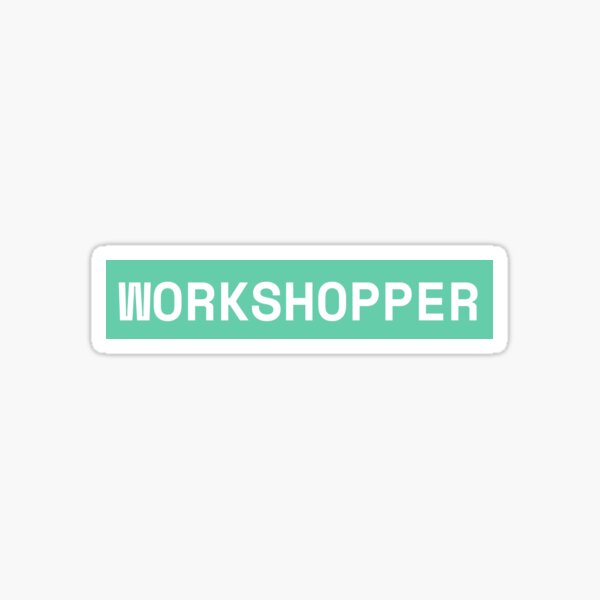 Item preview, WORKSHOPPER: designer sticker pack designed and sold by the Boletus.