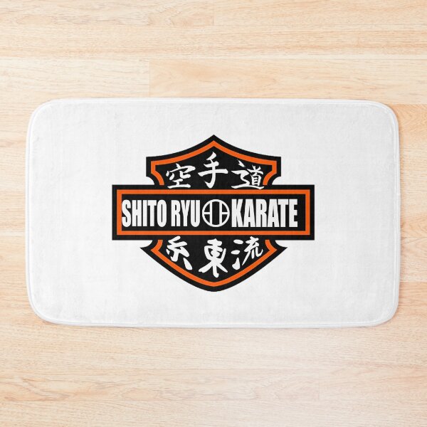 Item preview, Shito Ryu Karate Moto-Cruiser Style Emblem designed and sold by Zanshin-Art.