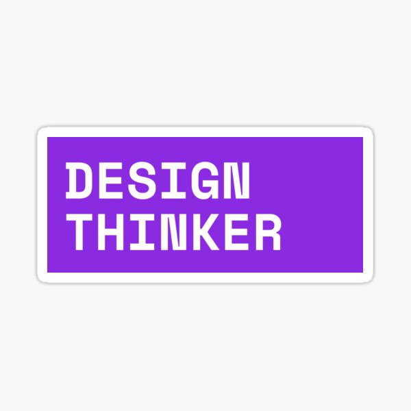 Artikel-Vorschau von DESIGN THINKER: Designer-Aufkleberpaket, designt und verkauft von the Boletus.