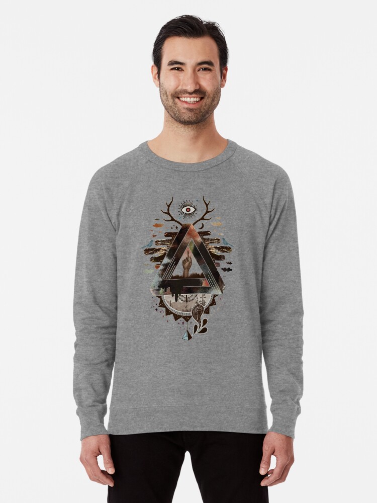 Alternate view of All Impossible Eye Lightweight Sweatshirt
