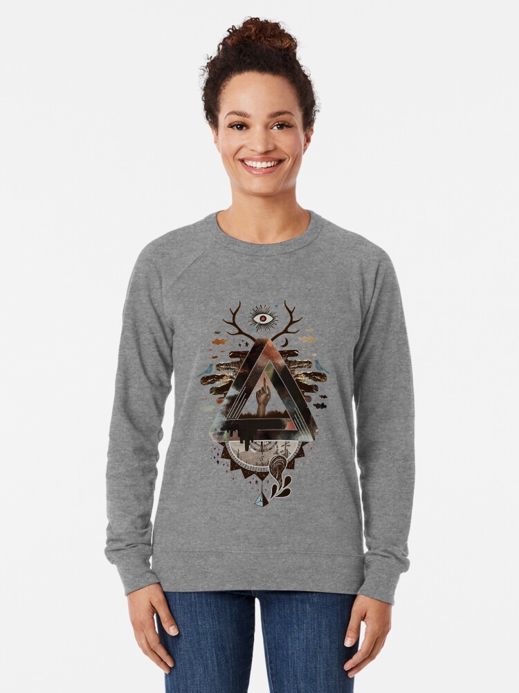Alternate view of All Impossible Eye Lightweight Sweatshirt