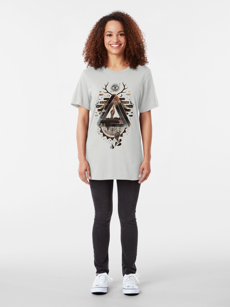 Alternate view of All Impossible Eye Slim Fit T-Shirt
