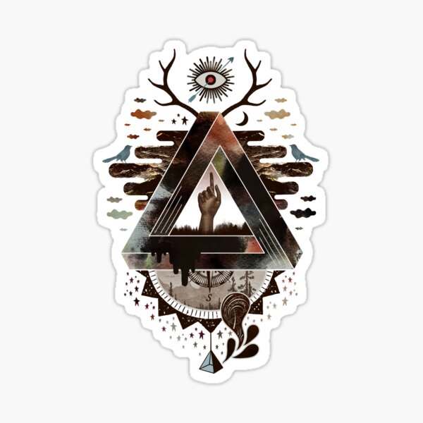 All Seeing Eye Stickers for Sale