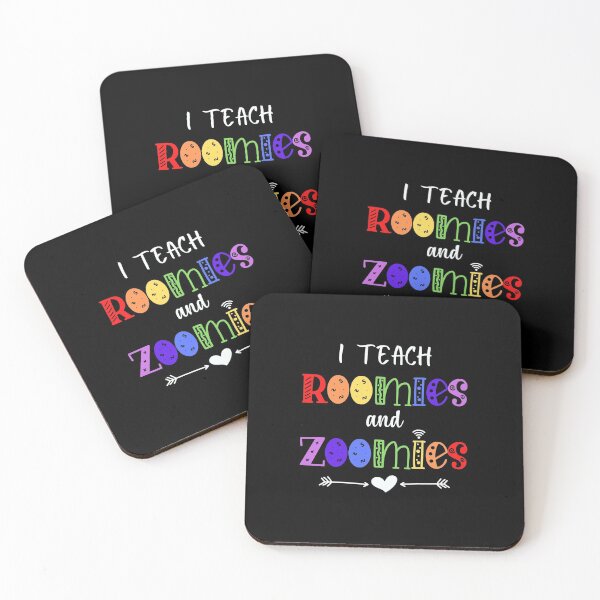 Item preview, I Teach Roomies and Zoomies, Cute Remote Merged Virtual School Teacher designed and sold by BlessItAllTees.