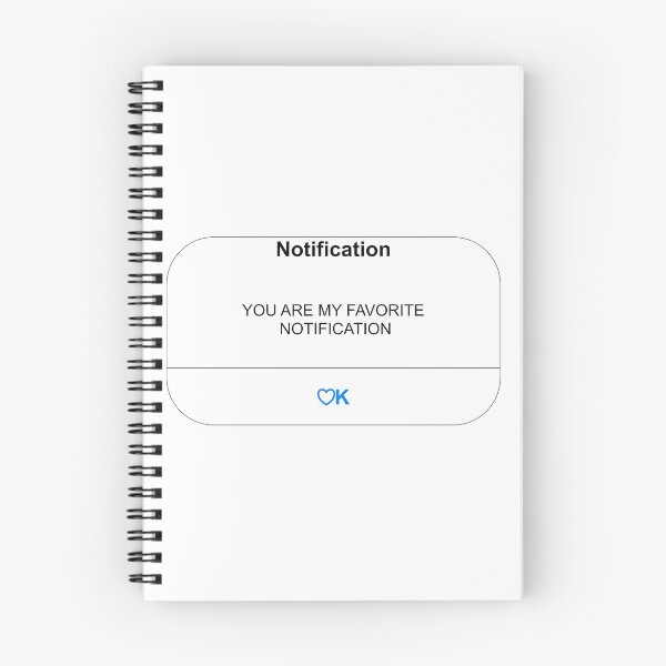 Item preview, You are my Favorite Notification designed and sold by ZamuDesign.