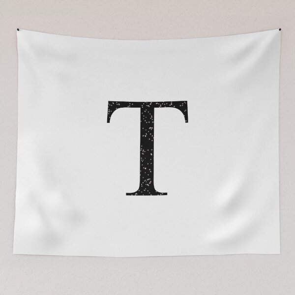 Item preview, Black Glitter Letter T designed and sold by muffinstandd.
