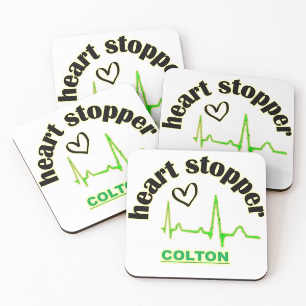 Item preview, Funny Valentine's Day heart stopper life line personalized raglan shirt colton /gift/ T-shirt designed and sold by Dahani-mo.
