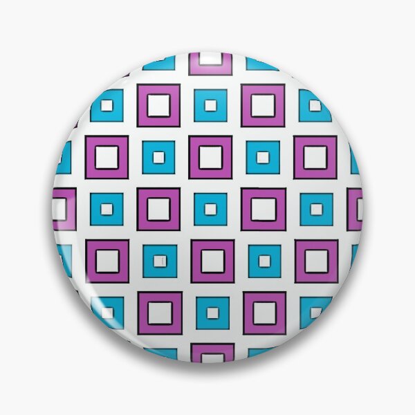 Item preview, Repeating Squares Pattern abstract in blue and purple designed and sold by Kybruno's Creations.
