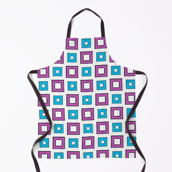 Item preview, Repeating Squares Pattern abstract in blue and purple designed and sold by Kybruno's Creations.