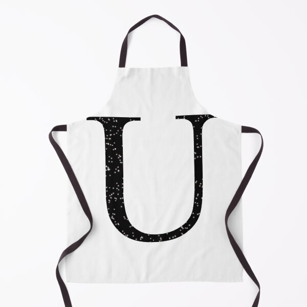 Item preview, Black Glitter Letter U designed and sold by muffinstandd.