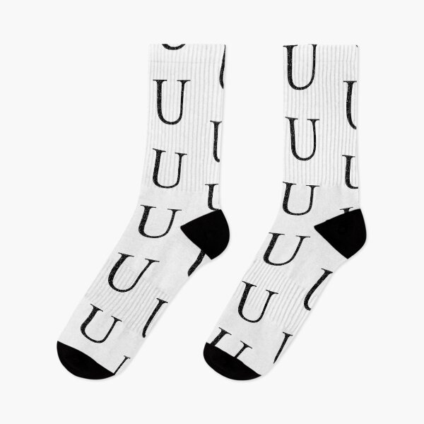 Item preview, Black Glitter Letter U designed and sold by muffinstandd.