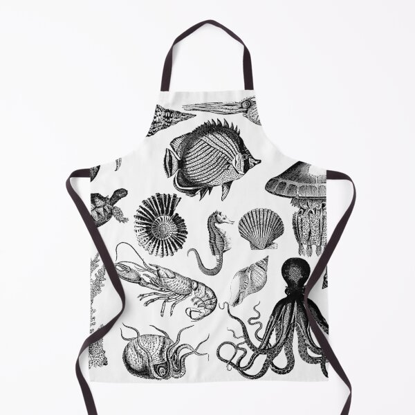 Artikelvorschau, Vintage Sea Life Illustrationen entworfen und verkauft von Kybruno's Creations.