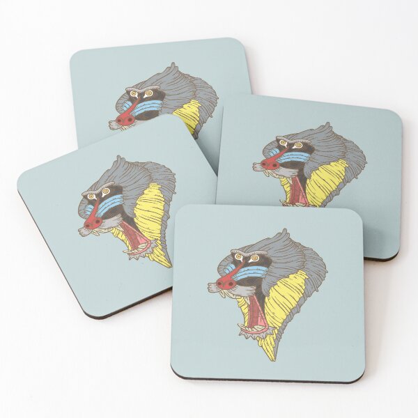 Item preview, Angry Mandrill designed and sold by Iker Paz Studio.