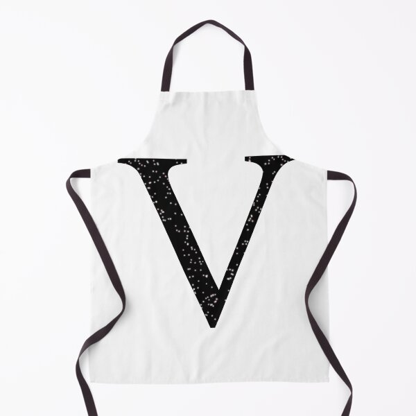 Item preview, Black Glitter Letter V designed and sold by muffinstandd.