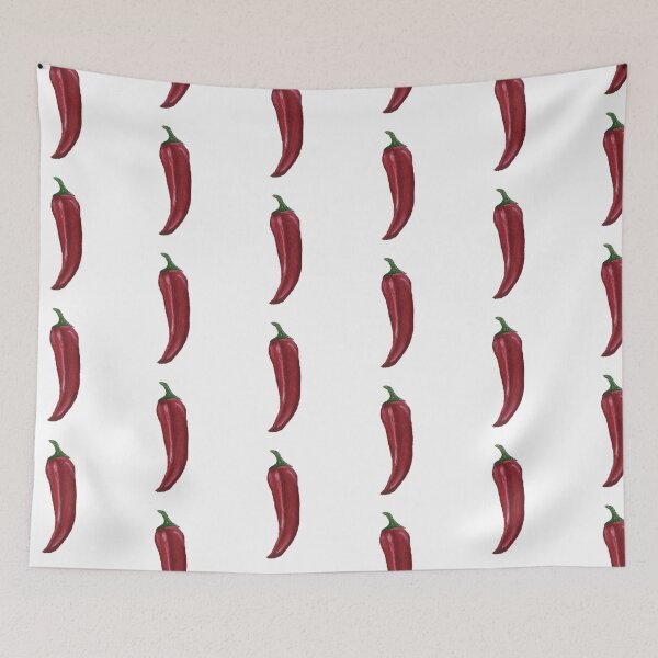Item preview, red chilli pepper design designed and sold by ArtByTom2020.