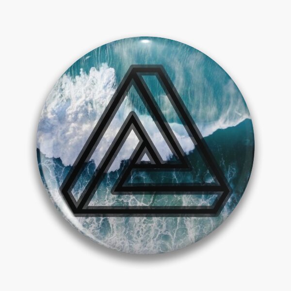Item preview, Cool Penrose Triangle Ocean Wave Design designed and sold by RCKenny.