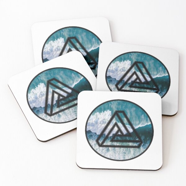 Item preview, Cool Penrose Triangle Ocean Wave Design designed and sold by RCKenny.