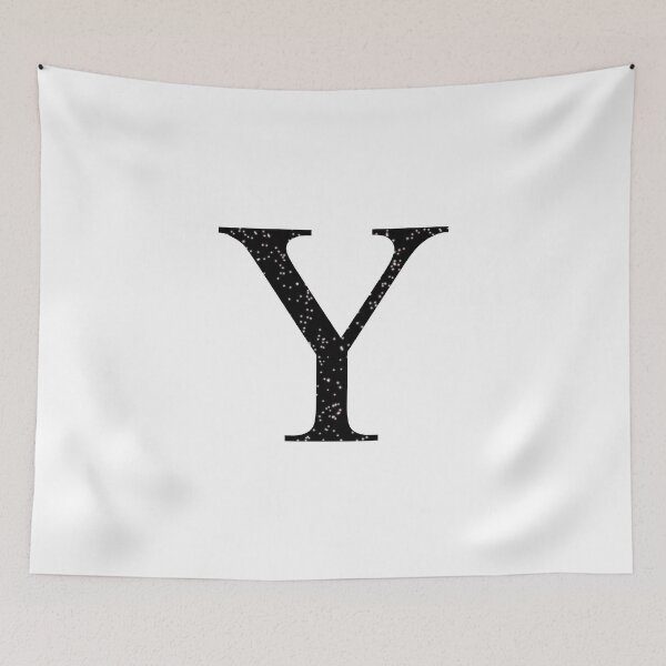 Item preview, Black Glitter Letter Y designed and sold by muffinstandd.