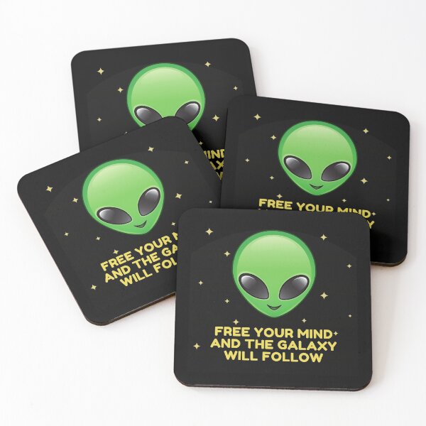 Item preview, CE-5 / CE5 Series #19 - Martian, ET, Free your mind and the galaxy will follow  designed and sold by GoalsWithSoul.