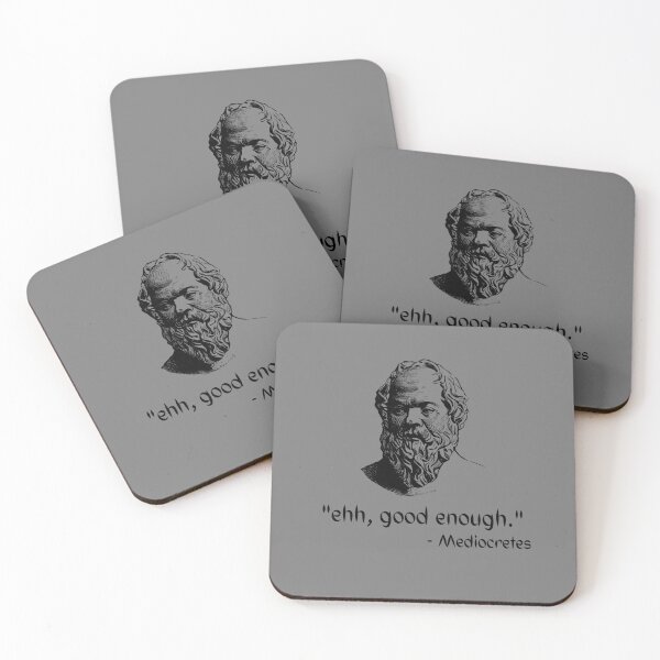 Item preview, Funny Mediocretes Philosophy designed and sold by KAB3.