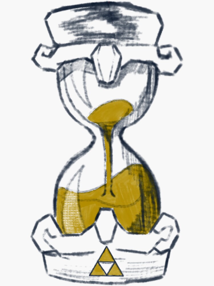 "Phantom Hourglass" Sticker for Sale by strawbze Redbubble