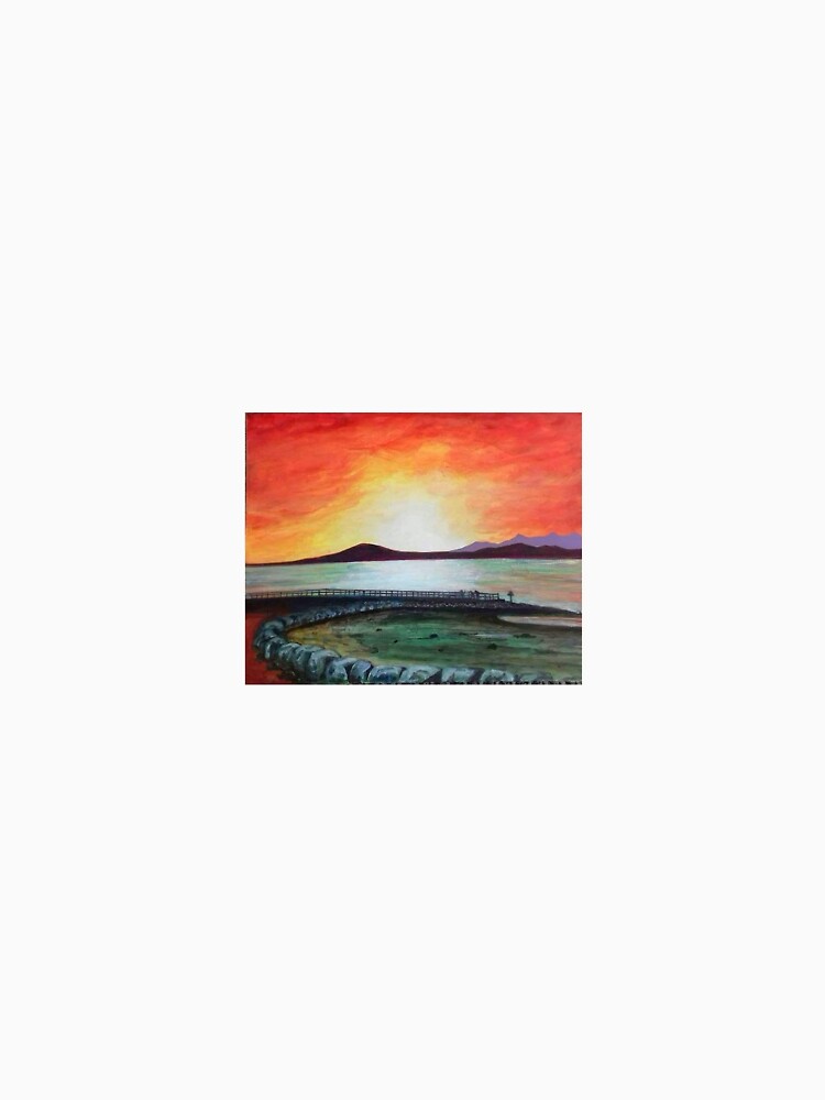 Famous Morecambe Sunset by Hughie Davies by DJLancs