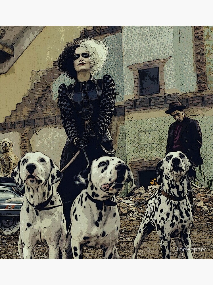 101 dalmatians cruella hot sale de vil dog