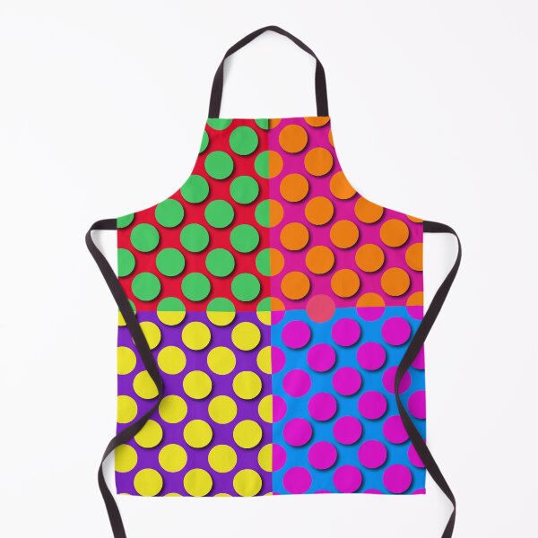 Item preview, Mid Century Modern Colorful Dots Pattern designed and sold by Kybruno's Creations.