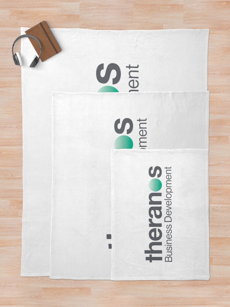 Imagen 5 de 6, Manta con la obra Theranos Business Development, diseñada y vendida por ParsonsDesigns.