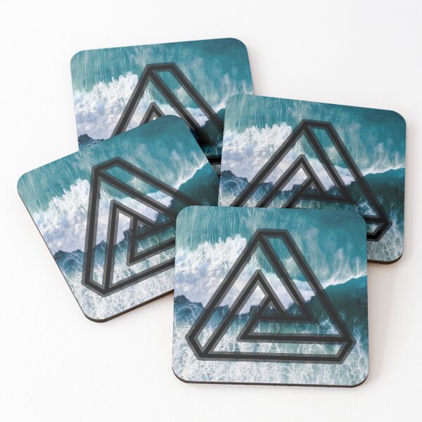 Item preview, Cool Penrose Triangle Ocean Wave Design designed and sold by RCKenny.