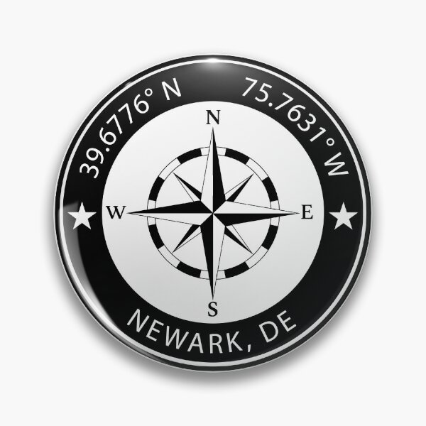Item preview, Newark, Delaware Geographical Coordinates designed and sold by TeeOhGraphics.