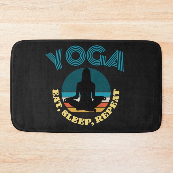 Item preview, Yoga Eat Sleep Repeat designed and sold by Ayurveda Fun Store.